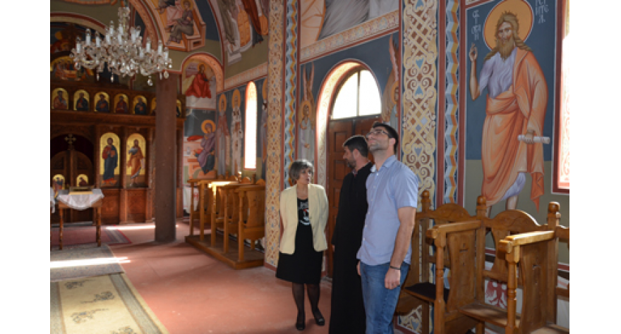 Oslikana ašanjska Crkva Sv. Arhangela Gavrila